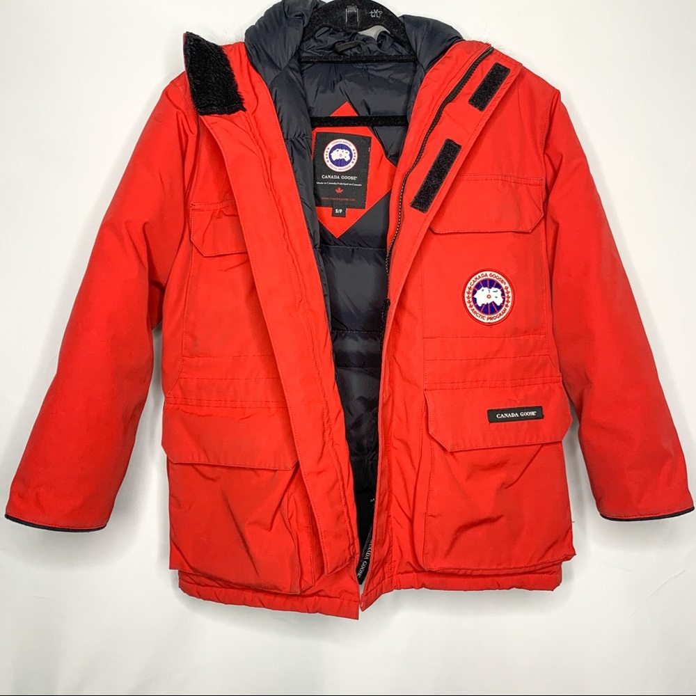 Canada Goose Women's Red Parka